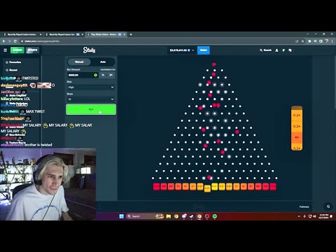 Plinko live gameplay videos by UK YouTubers